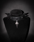 Crow Skull Choker