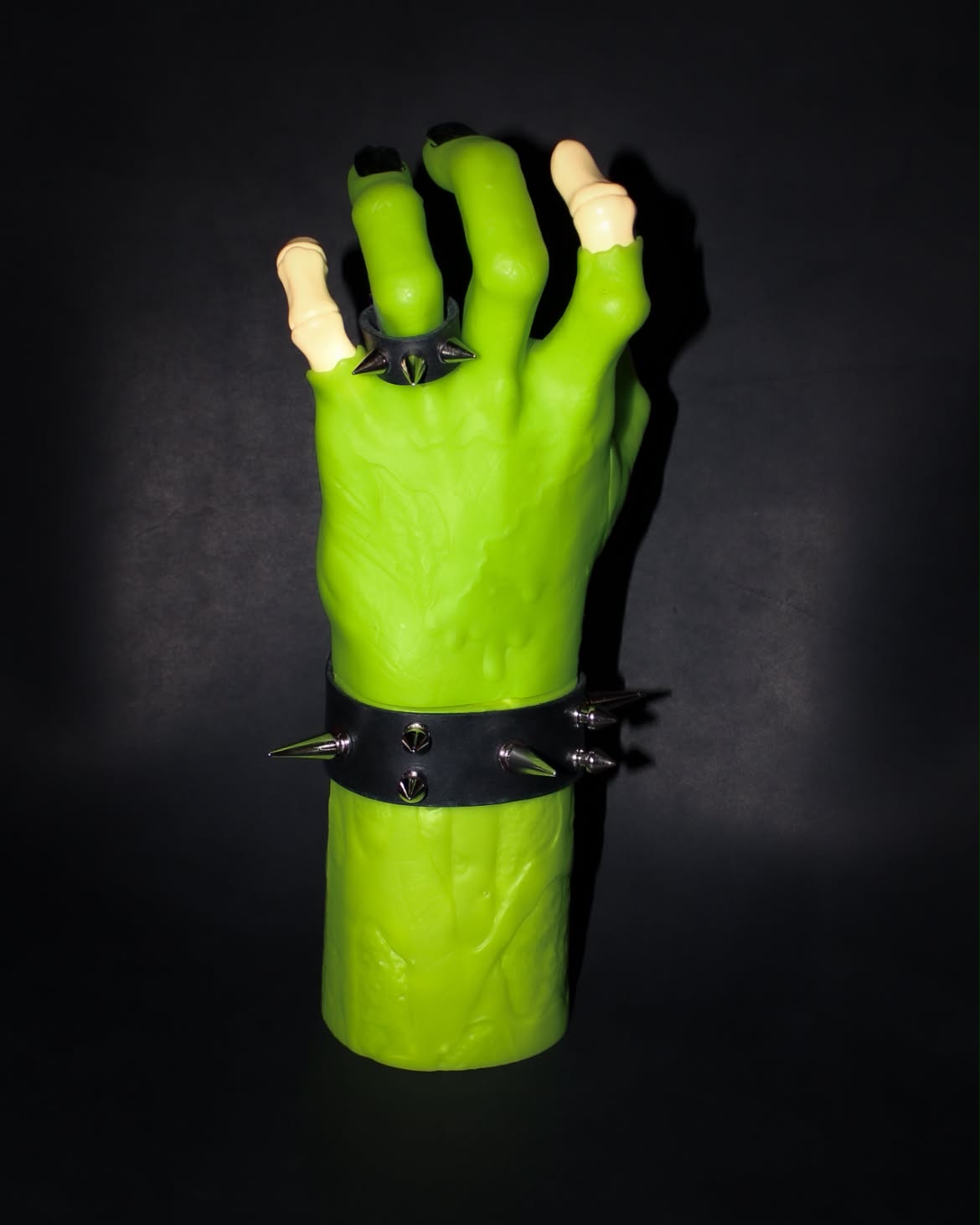 Double & Single Spike Wristband