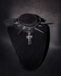 Spiked Cross Choker